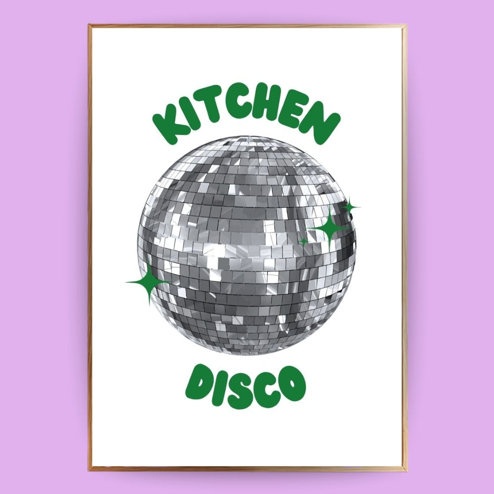 Kitchen Disco Poster - LostPrint