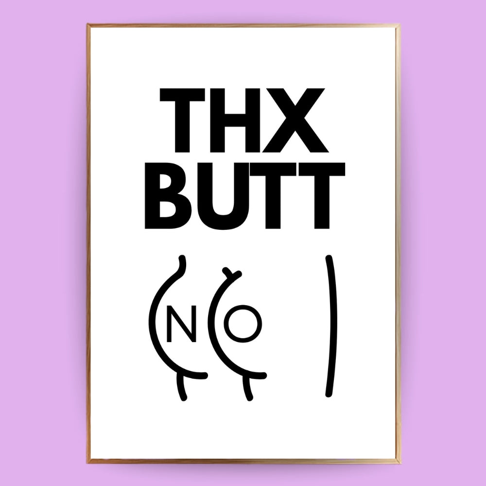 Thx, but(t) no Poster - LostPrint