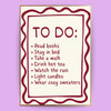 Herbst To Do´s Poster