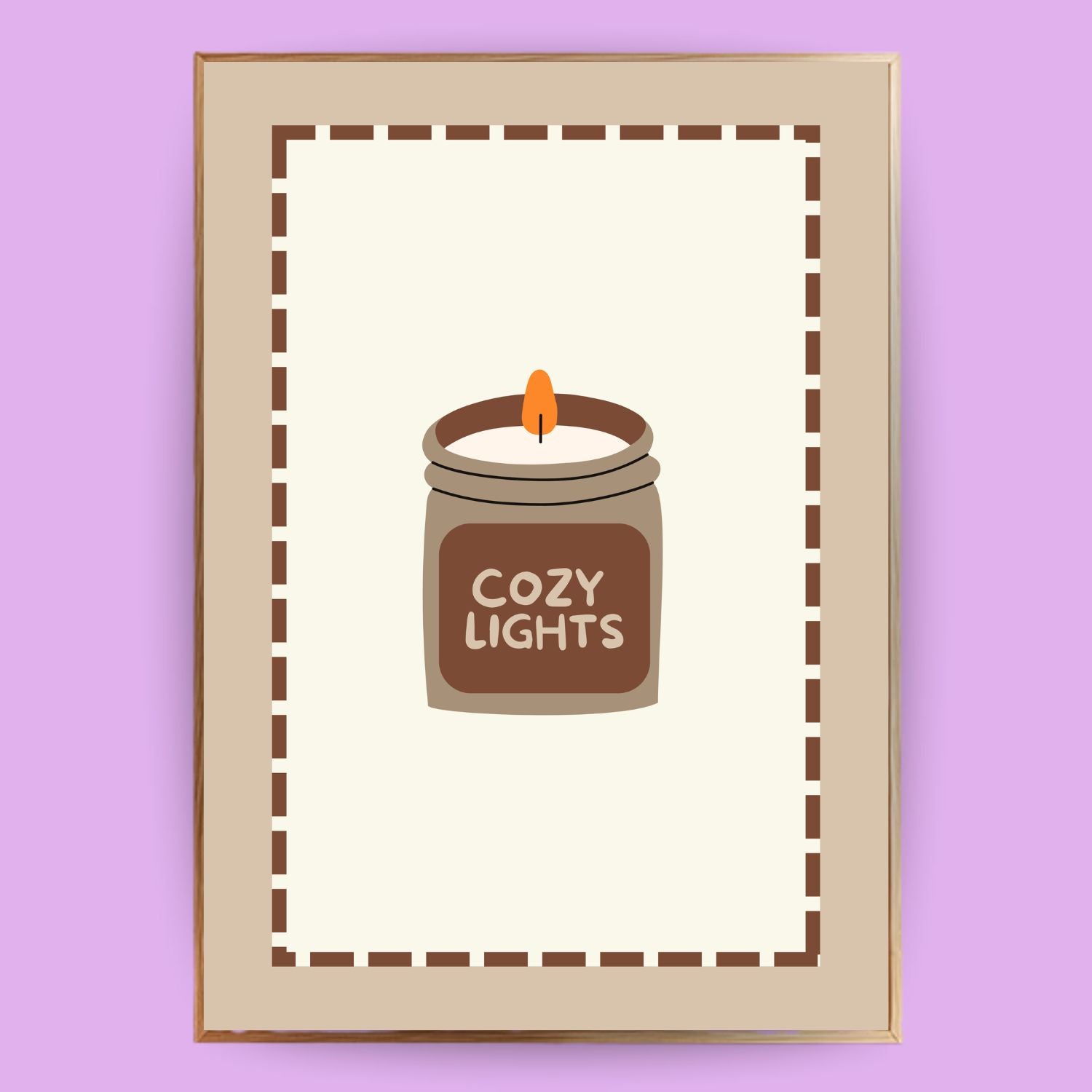 Cozy Lights Poster - LostPrint