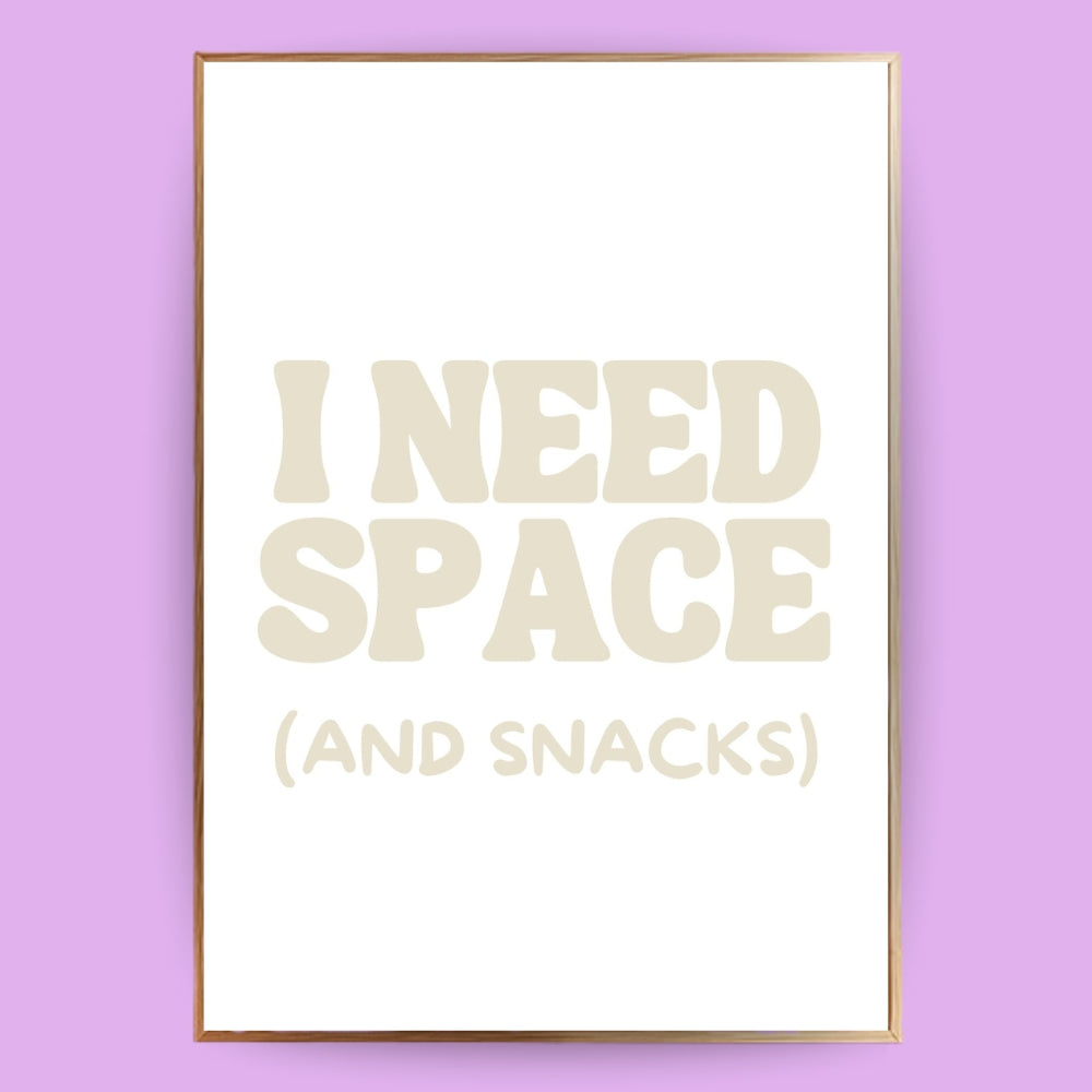 I need space Poster - LostPrint