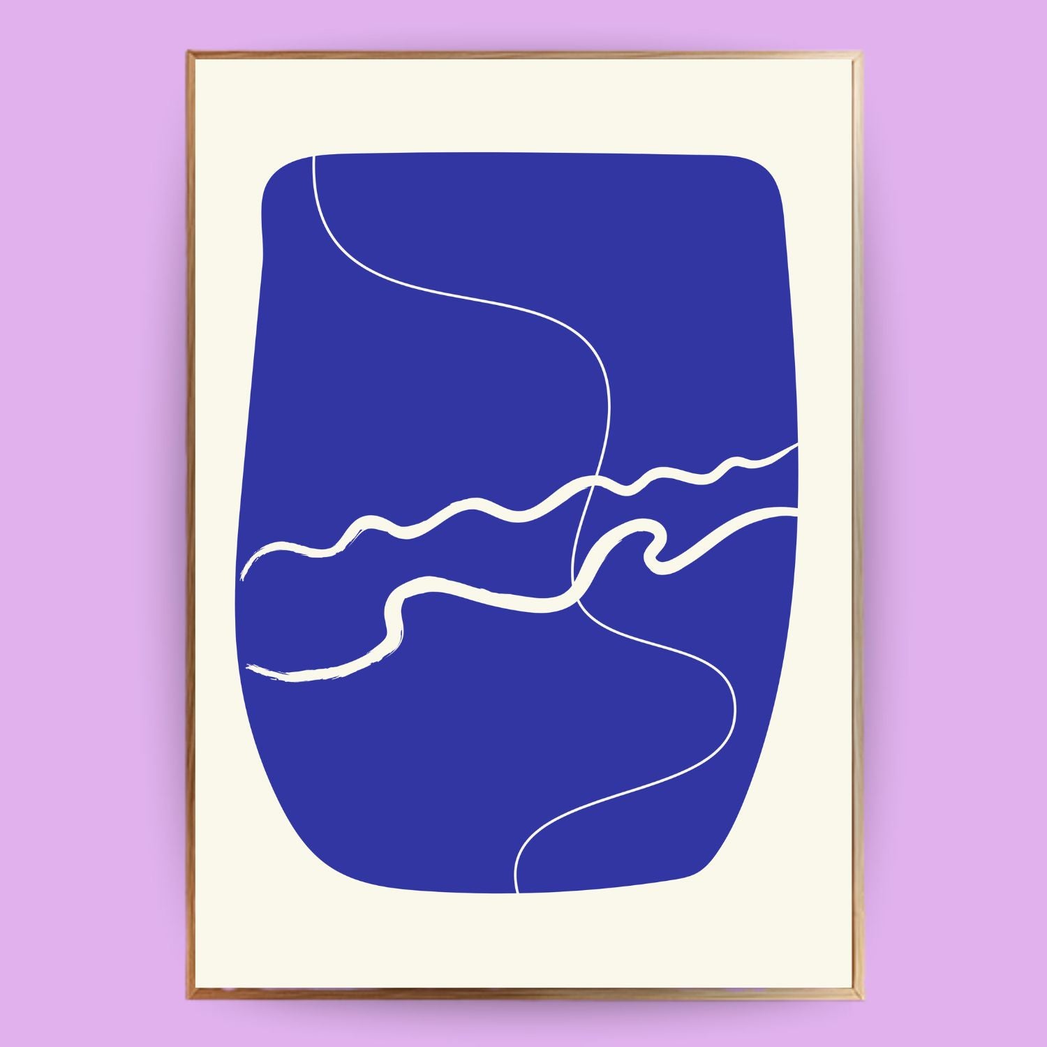 Abstrakte Formen Poster - LostPrint