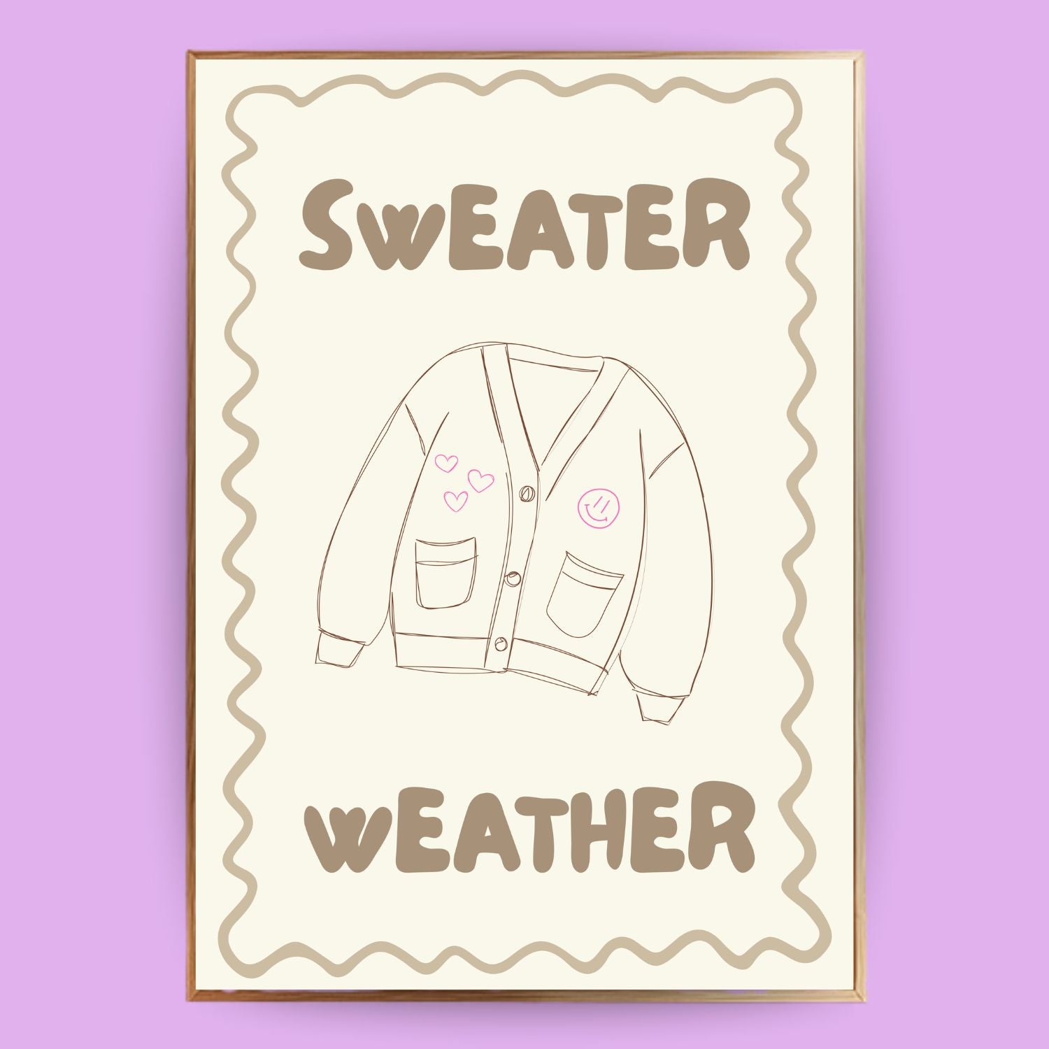 Sweater Weather Poster - LostPrint