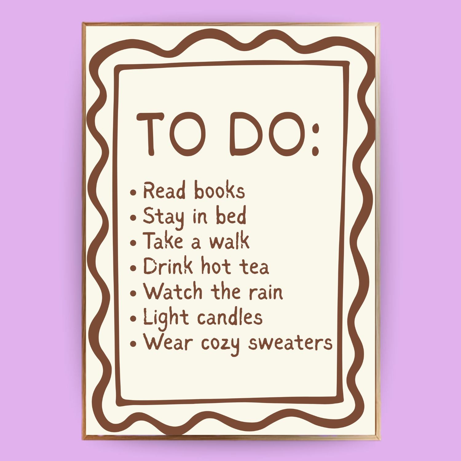 Herbst To Do´s Poster - LostPrint