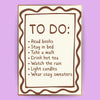Herbst To Do´s Poster