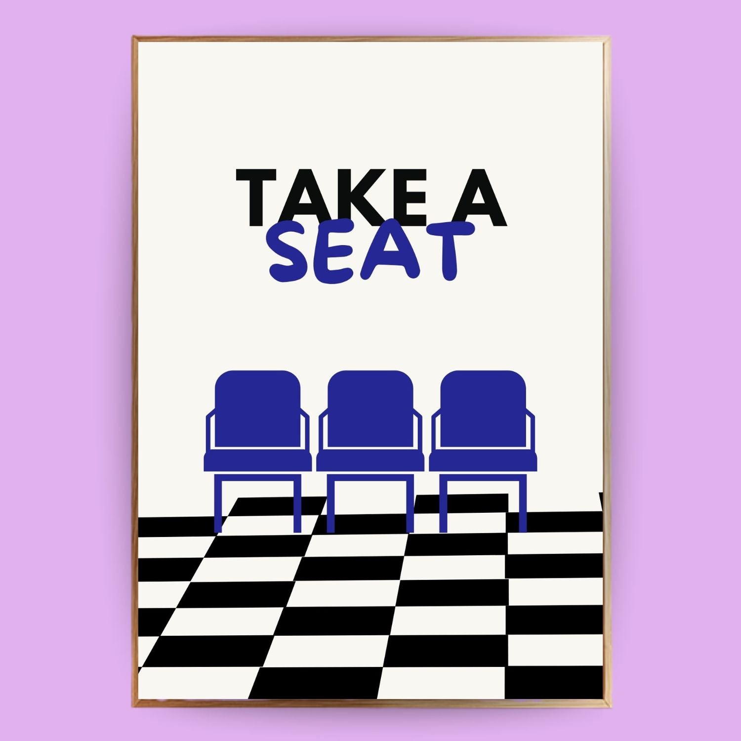 Take a seat Poster - LostPrint