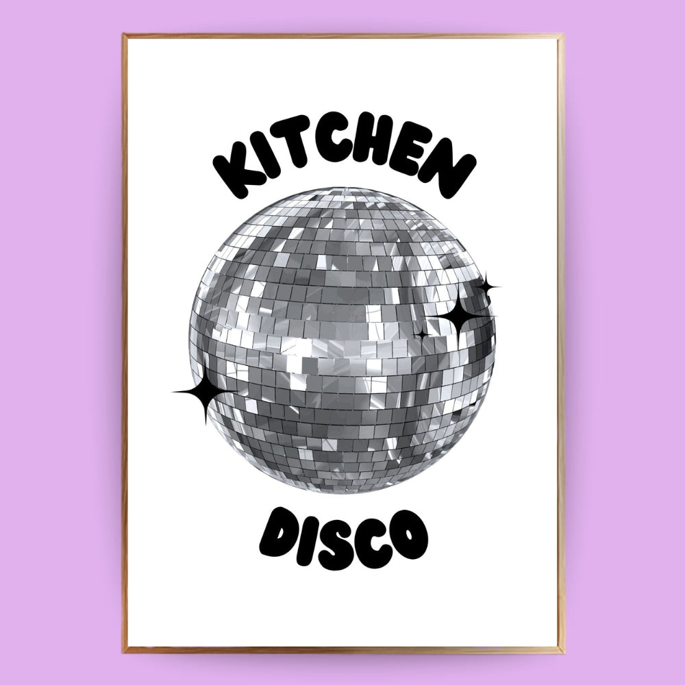 Kitchen Disco Poster - LostPrint