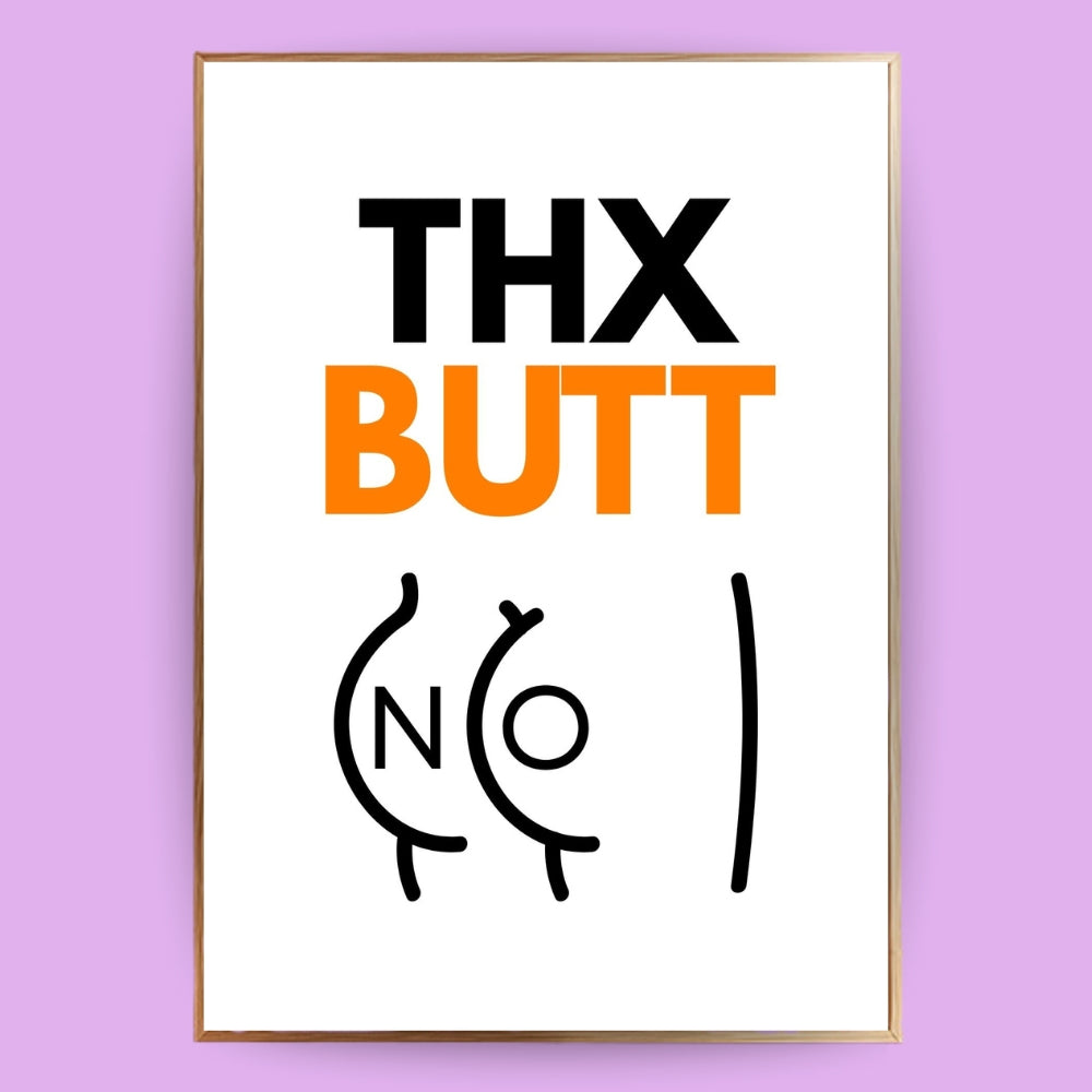 Thx, but(t) no Poster - LostPrint