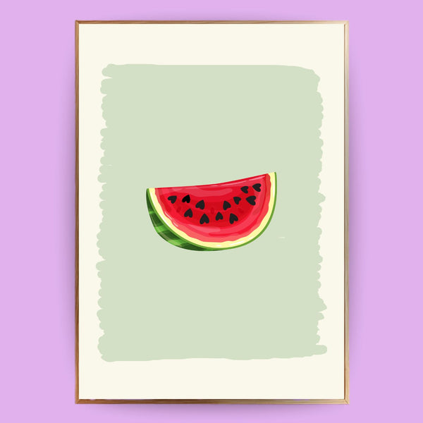 Wassermelonen Poster