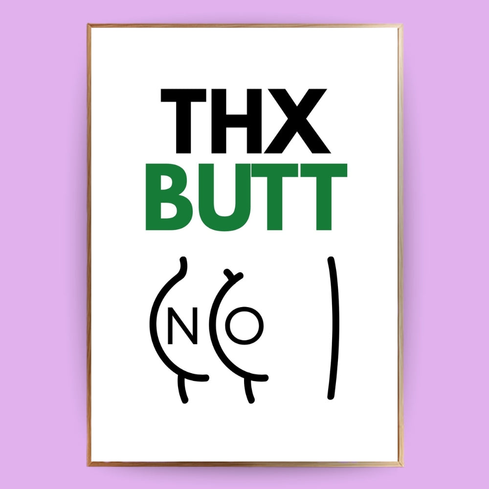 Thx, but(t) no Poster - LostPrint