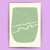 Abstrakte Formen Poster - LostPrint