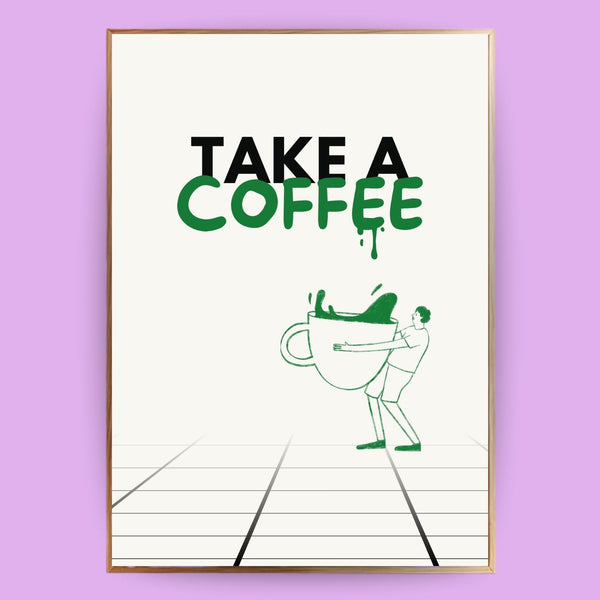Some Coffee Poster