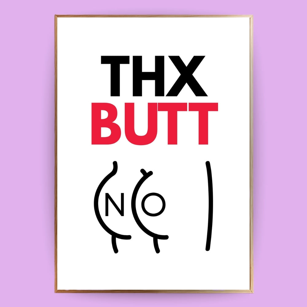Thx, but(t) no Poster - LostPrint