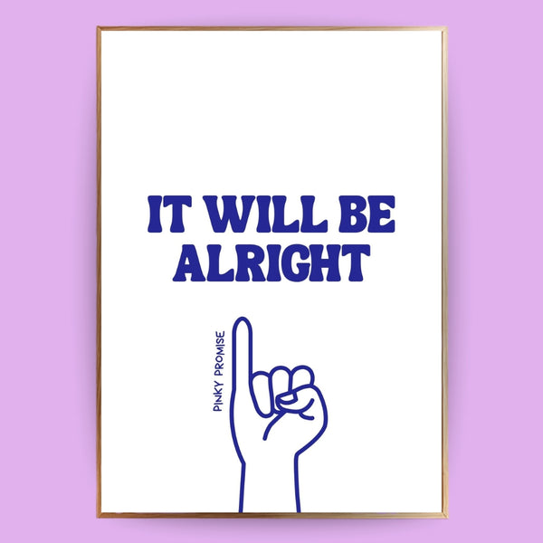 It will be alright Poster