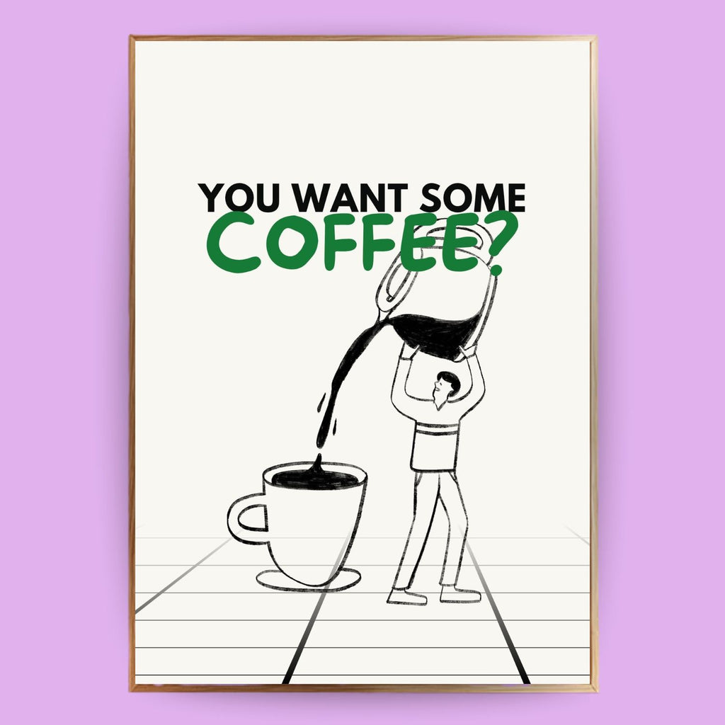 Take a coffee Poster - LostPrint
