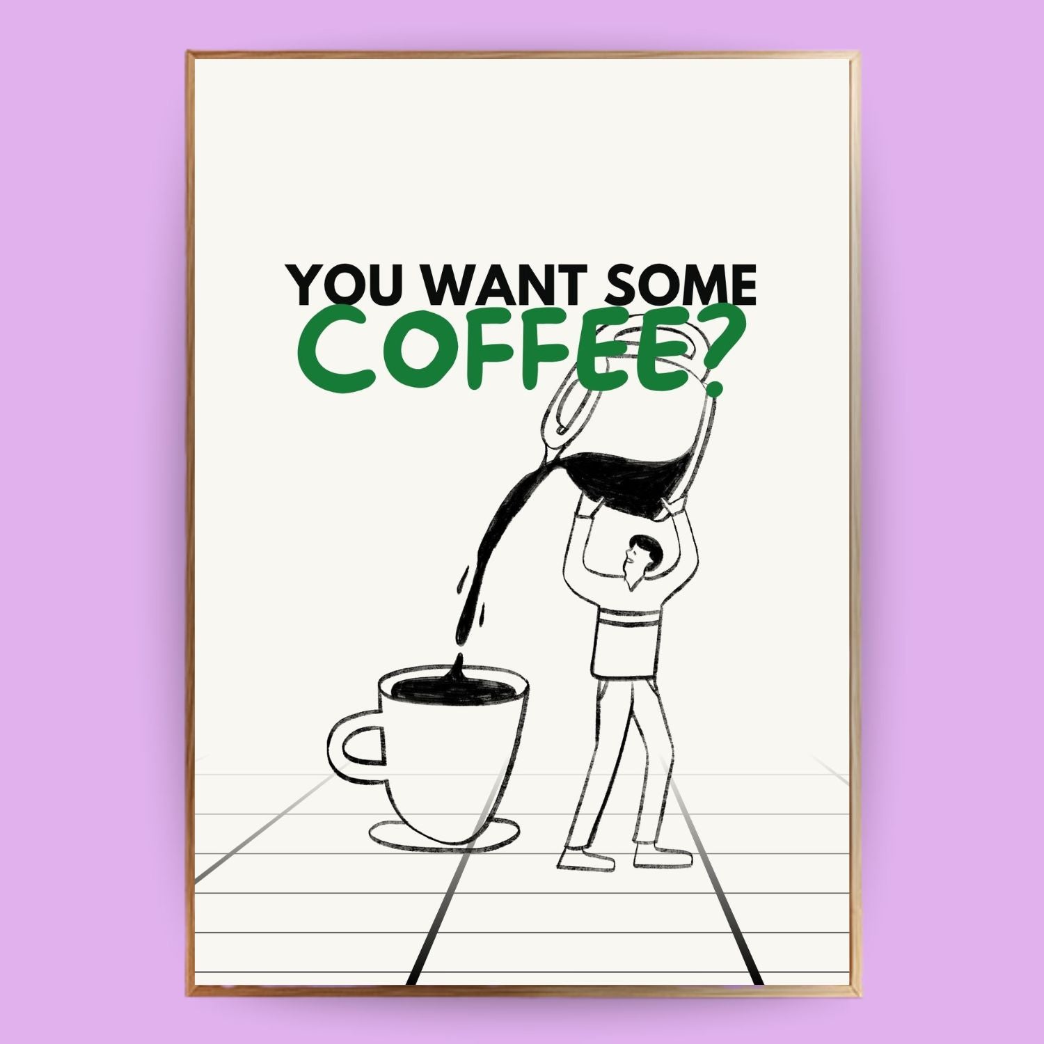 Take a coffee Poster - LostPrint