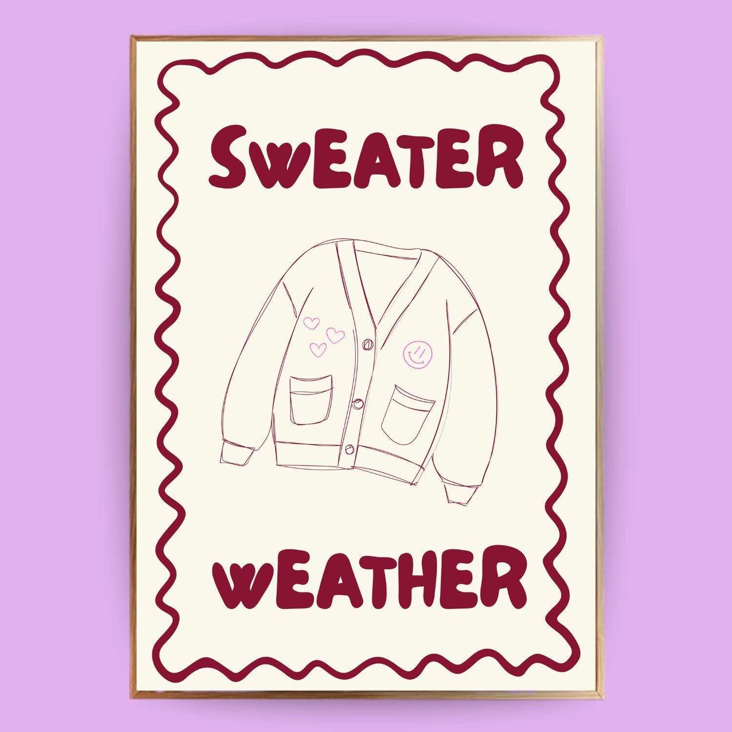 Sweater Weather Poster - LostPrint