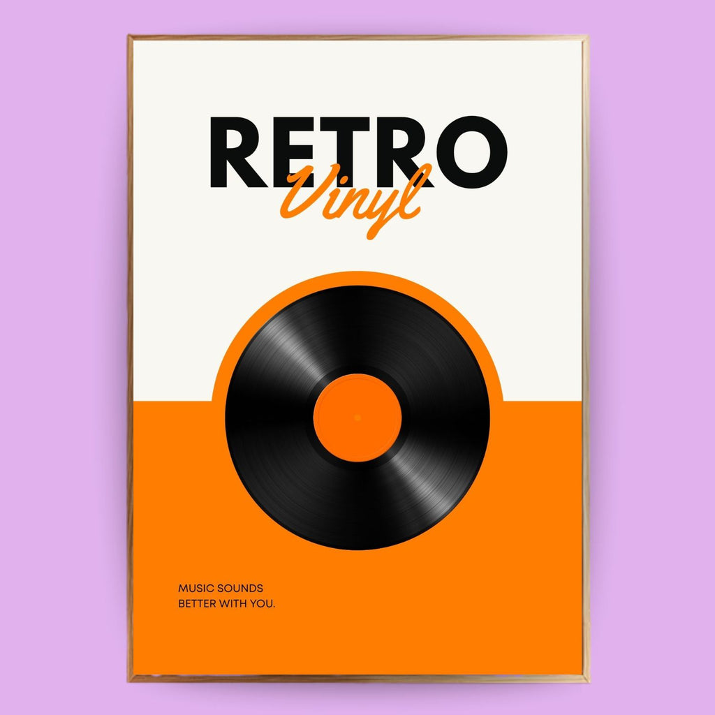 Retro Vinyl Poster - LostPrint