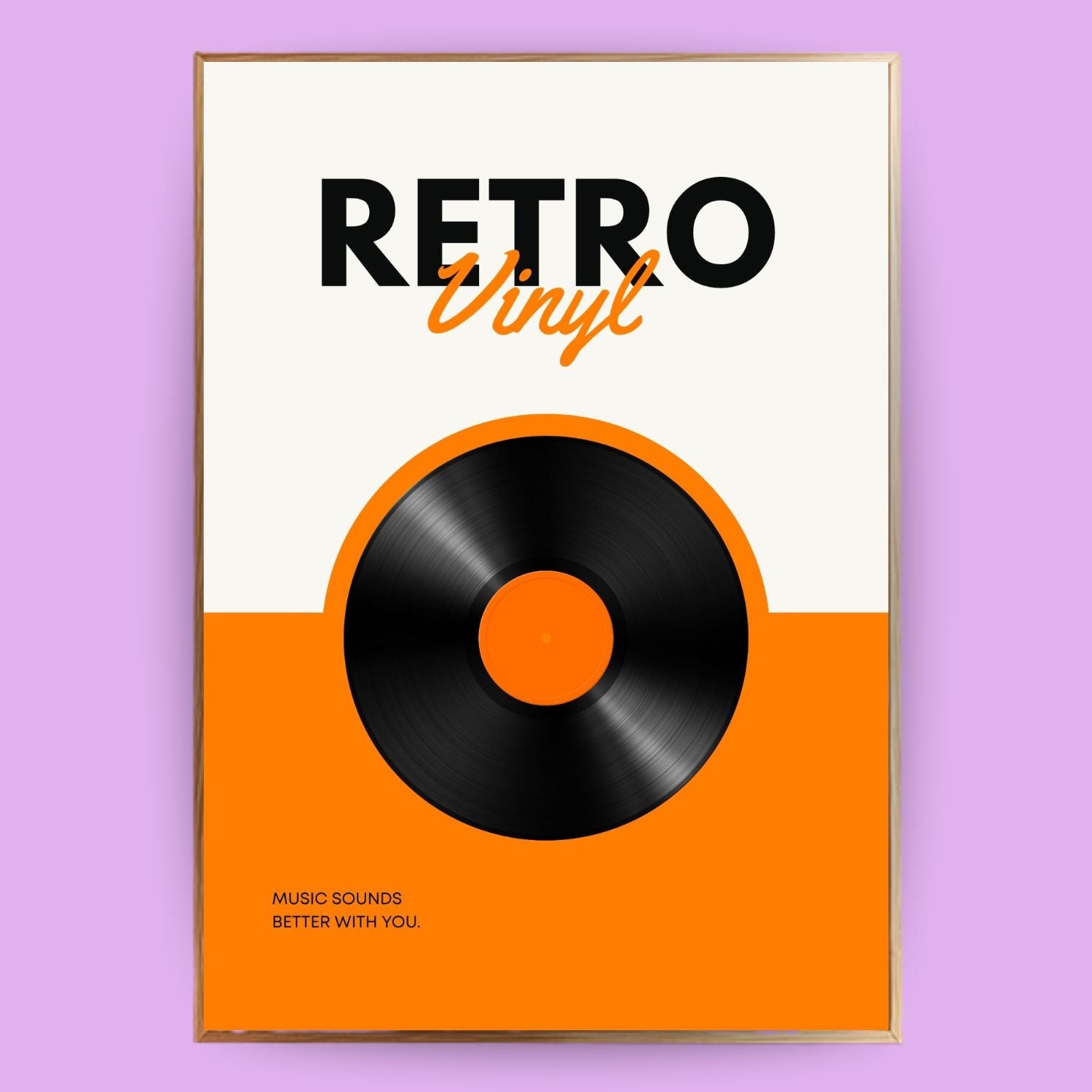 Retro Vinyl Poster - LostPrint