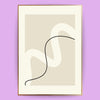 Abstrakte Formen Poster - LostPrint