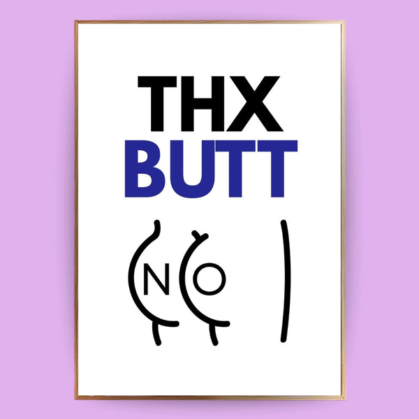 Thx, but(t) no Poster