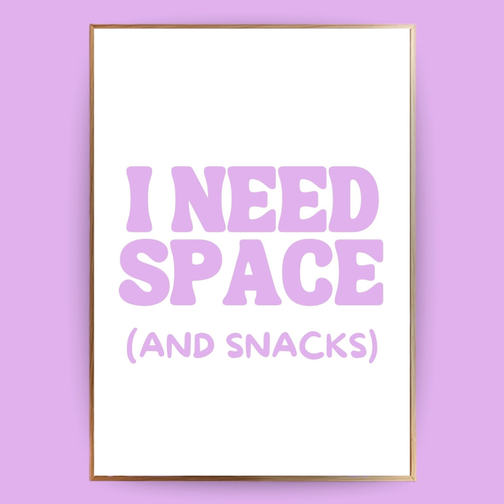 I need space Poster - LostPrint