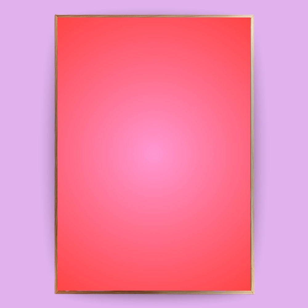 Aura Poster pink rot - LostPrint