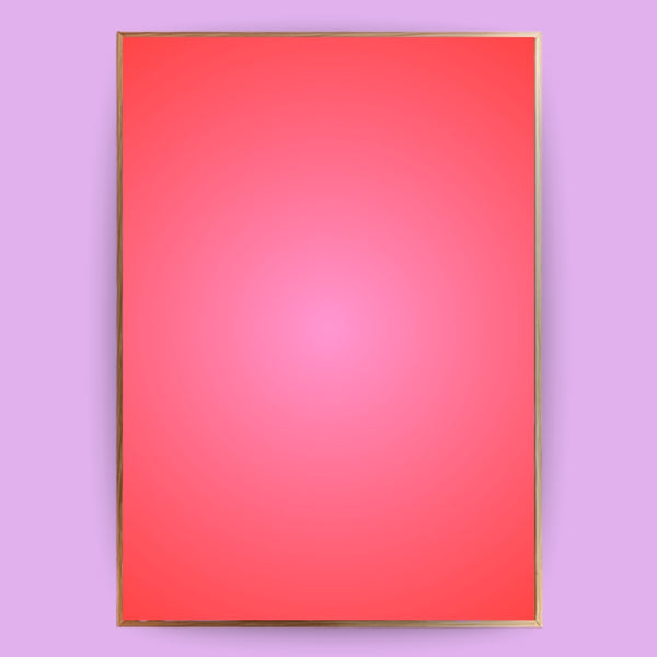 Aura Poster pink rot