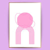 Abstrakte Formen Poster - LostPrint