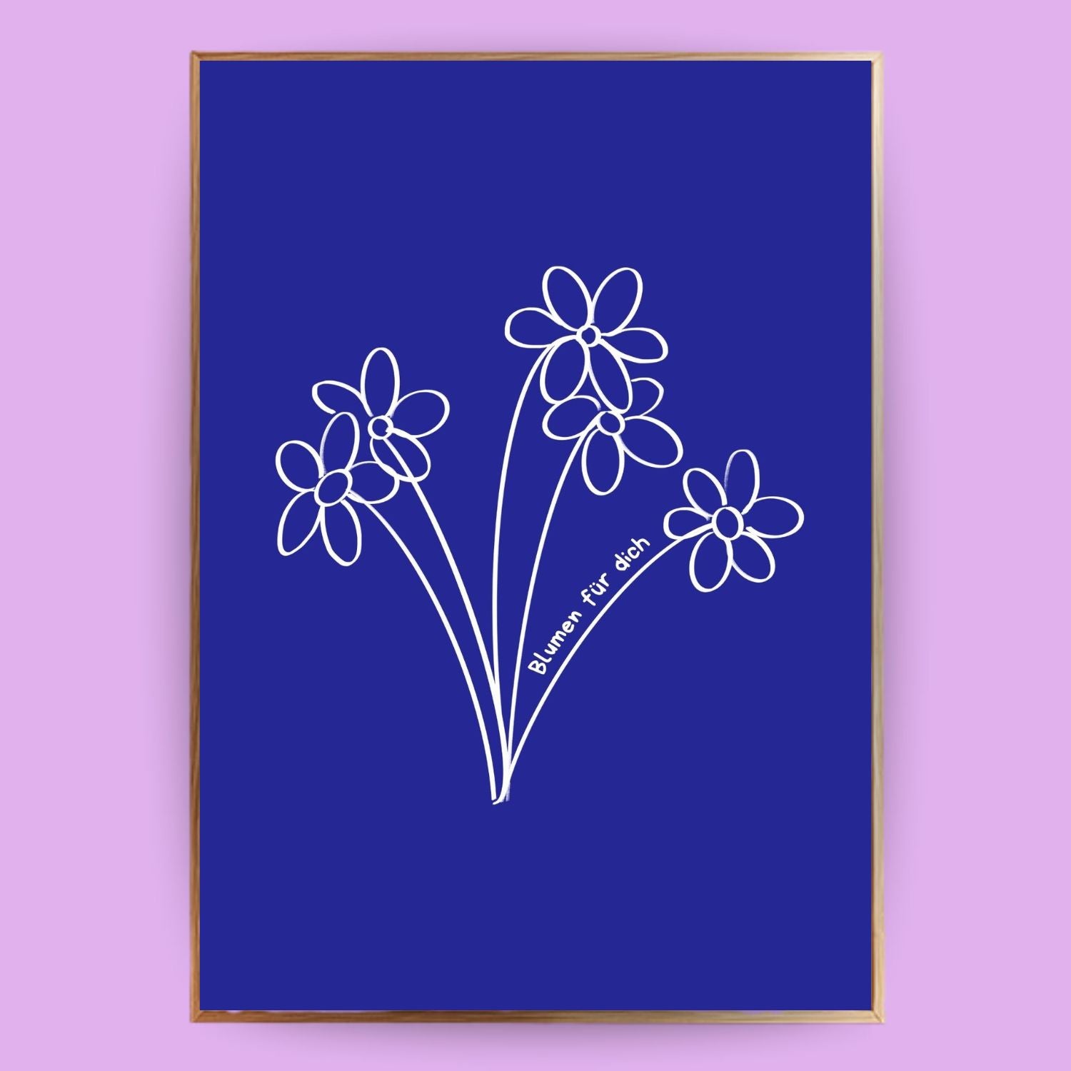 Blumen für dich Poster - LostPrint