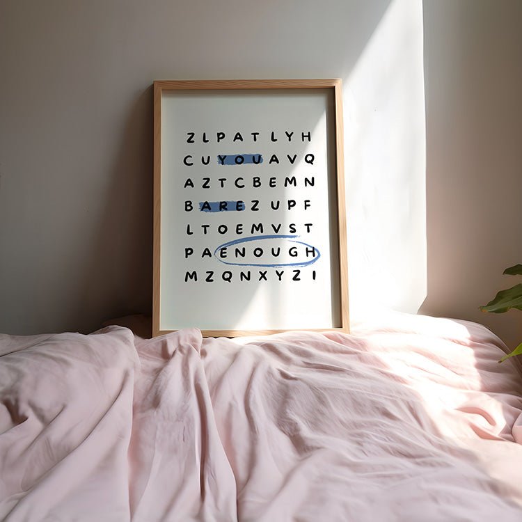 You are enough Poster - 13x18 cm - LostPrint